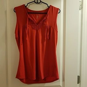 Orange exofficio tank